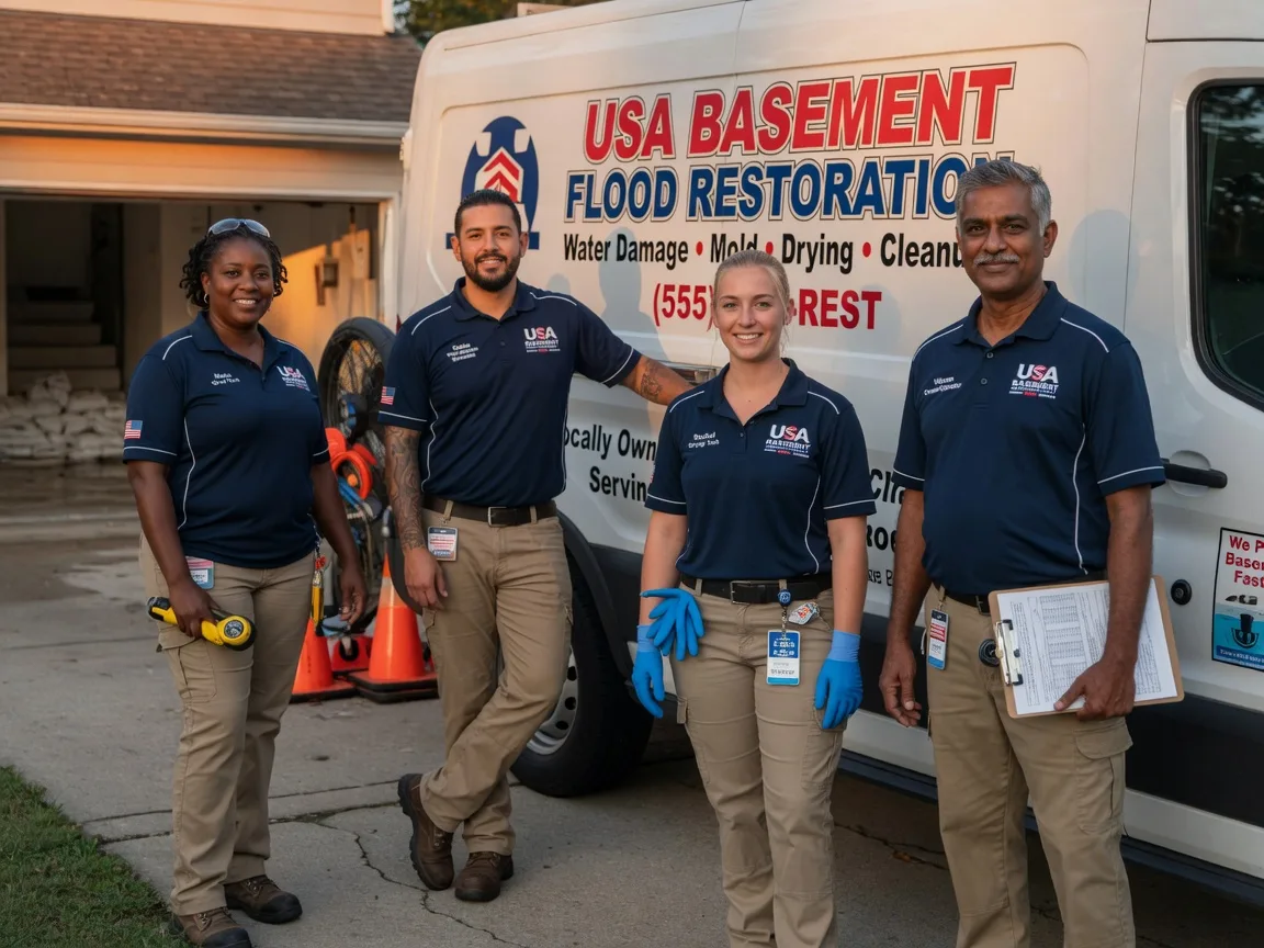 Basement Flood Cleanup company in Hartford, AR