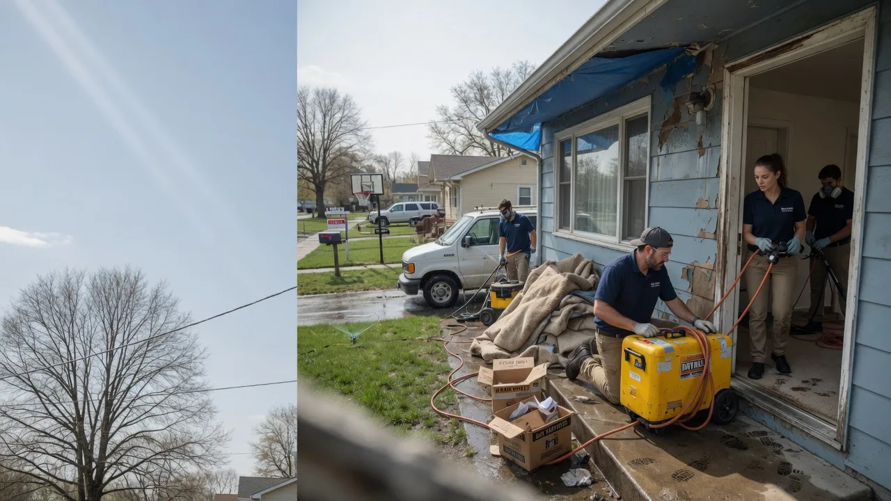 Basement Flood Cleanup in Hartford, AR near me